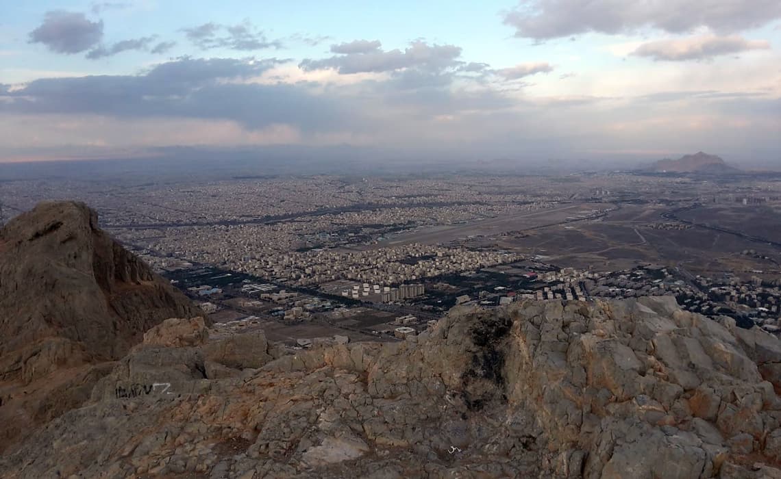 pre-Islamic monument in the mountains of Sofe