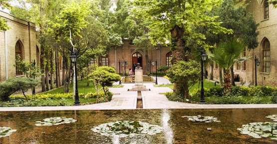 Historical house gardens in Iran