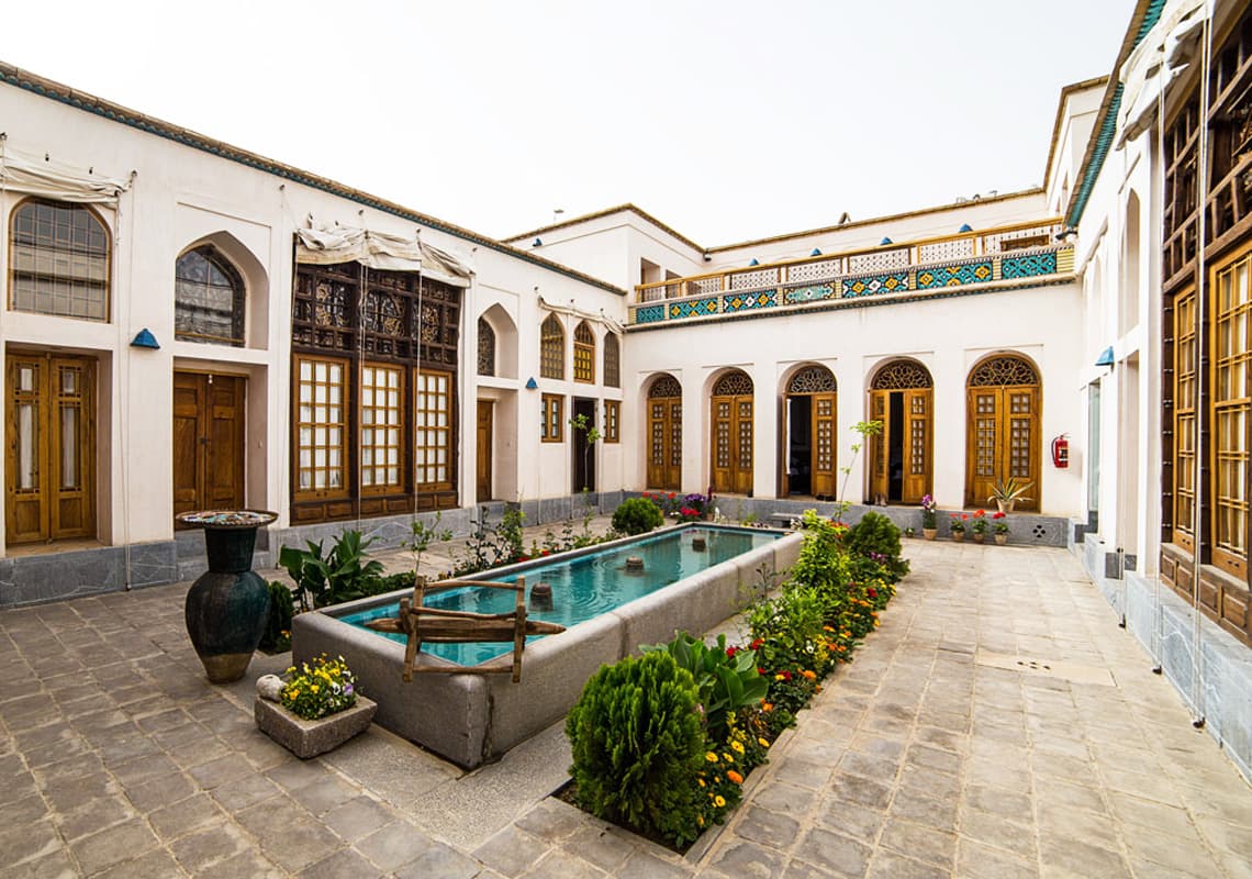 Historical Qajar house in Iran
